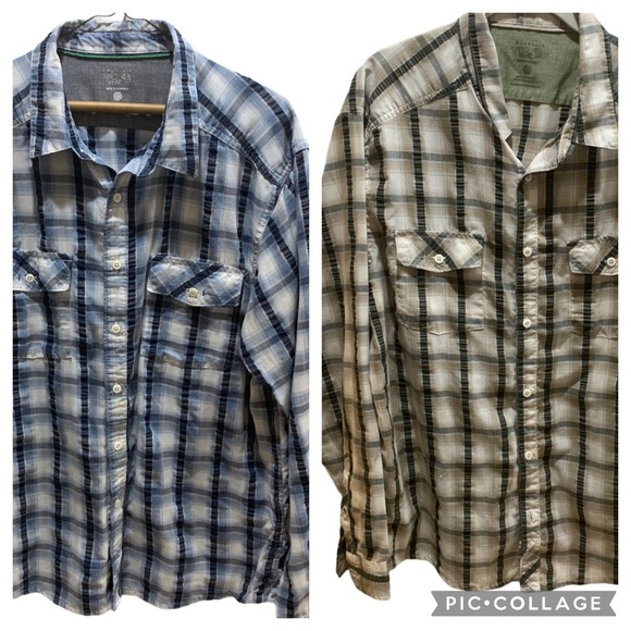 Mountain Hardwear Other - (2) Bundle of Mountain Hardwear Plaid Shirt Sz L